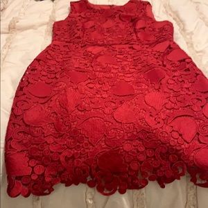 Ann Taylor red dress